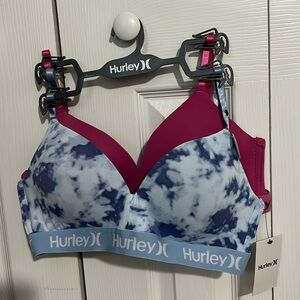 Brand New Hurley 2 Pack Bras 36C